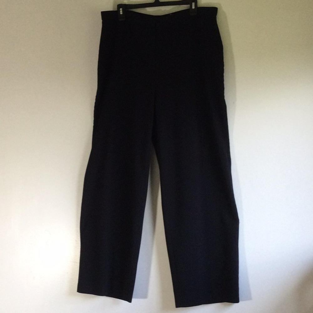 Norton McNaughton Black Dress Slacks, size 18 - Picture 1 of 7